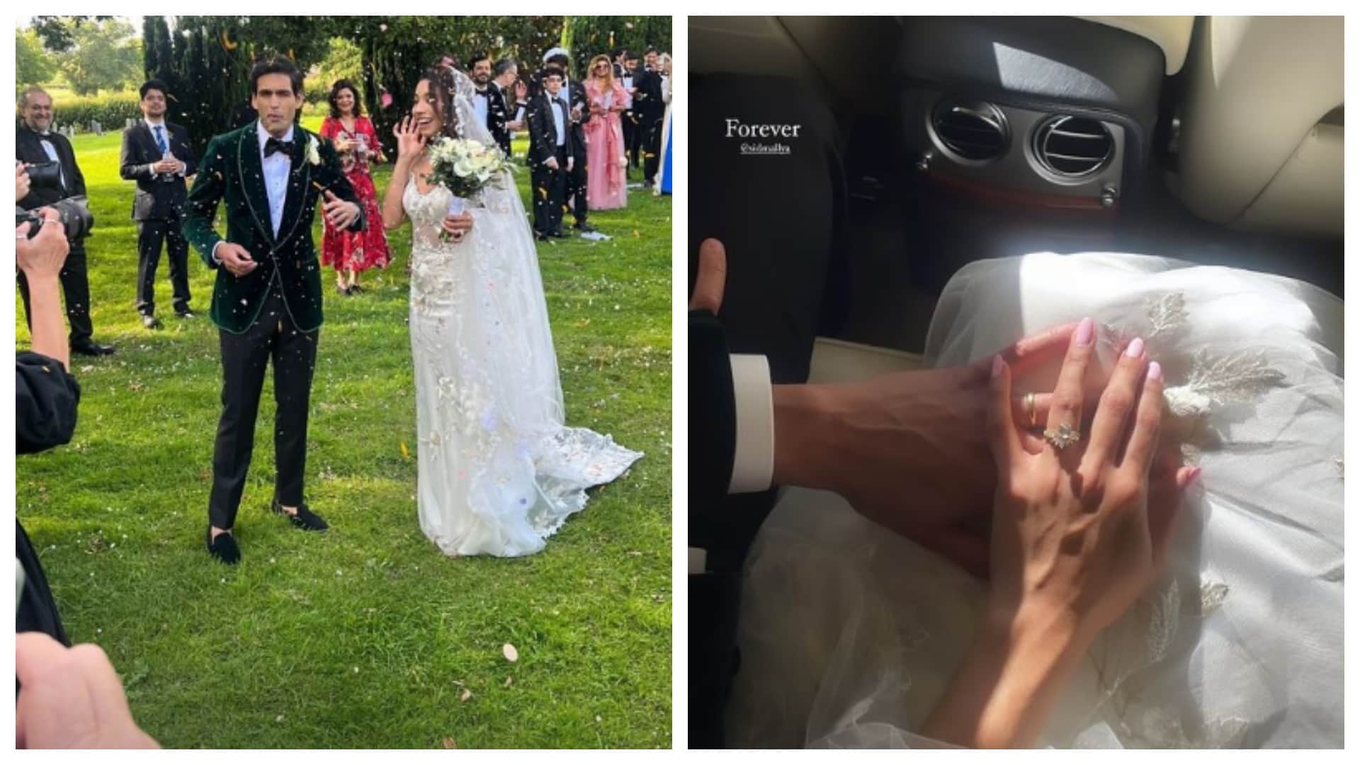 Vijay Mallya son Siddharth Mallya Takes Phera With Jasmine In A Hindu Wedding Photos Viral On social Media