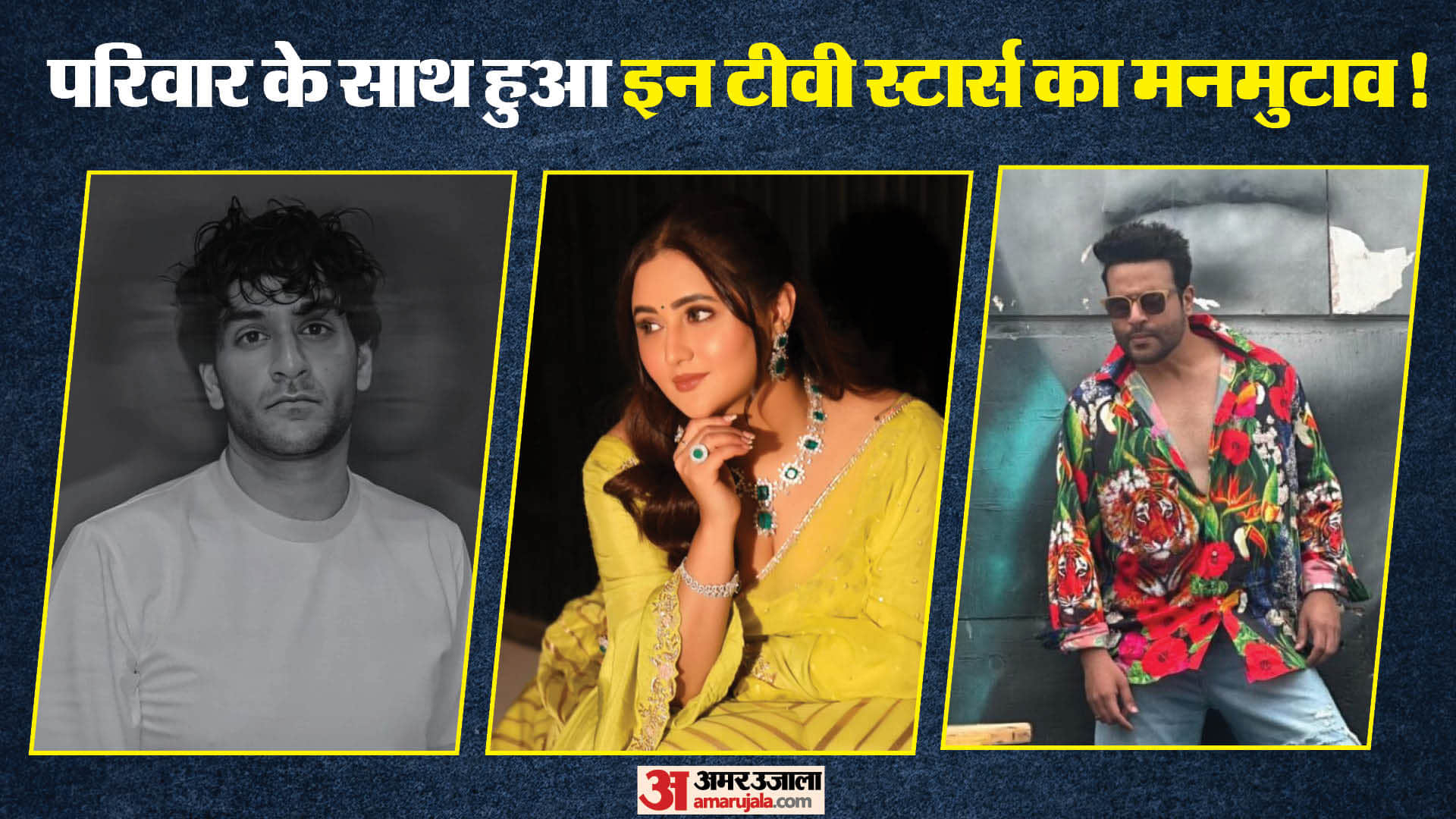 TV Stars Had Made Serious Allegations against Family Vikas Gupta Rashami Desai Krushna Abhishek