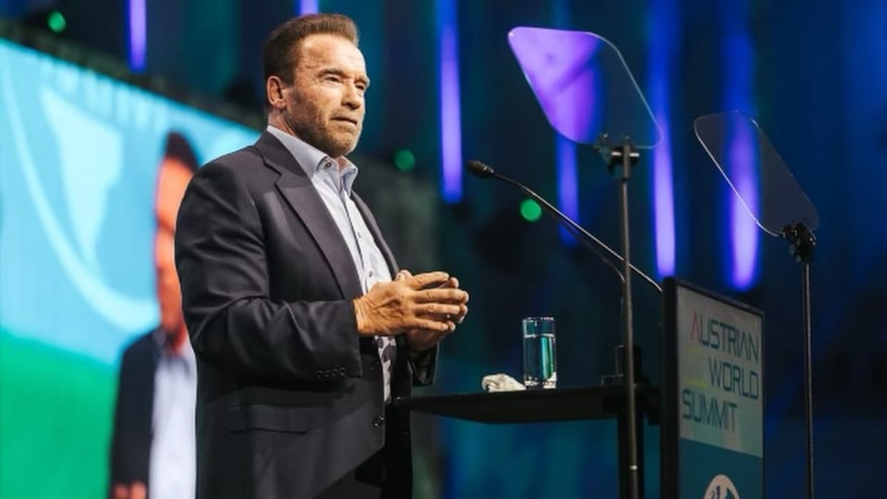 Arnold Schwarzenegger Action On Climate Change save our childrens says We Have To Do Whatever It Takes To Stop