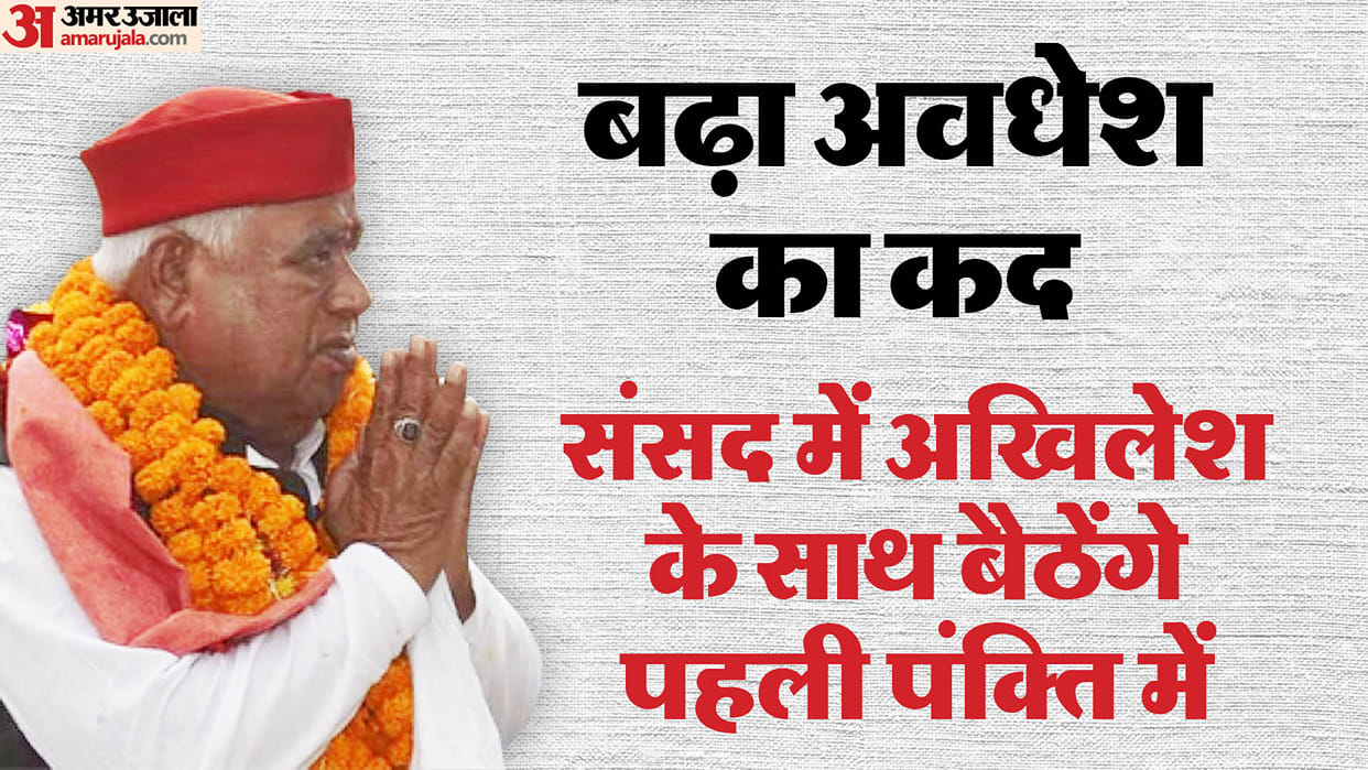 UP: Awadhesh Prasad, who won Faizabad seat, is in the first row of Parliament, what is SP's strategy behind th