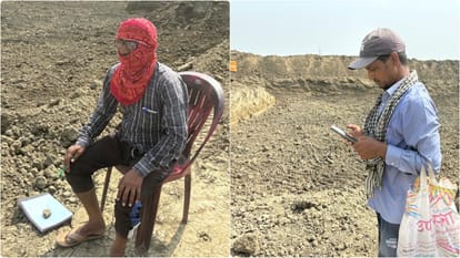 Begusarai News: Soil is being sold in name of pond digging work, administration is silent even after complaint