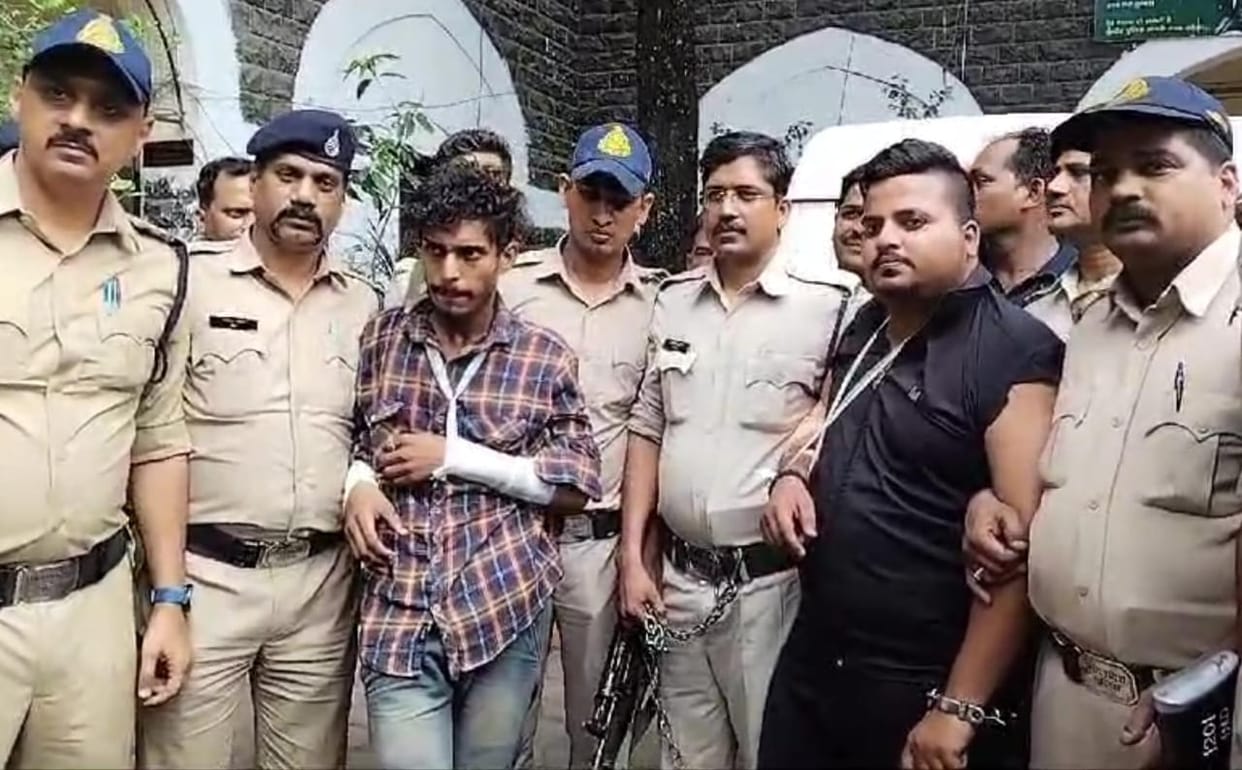 Indore: After the murder of BJP leader, the accused went to Mandideep on bike, police arrested