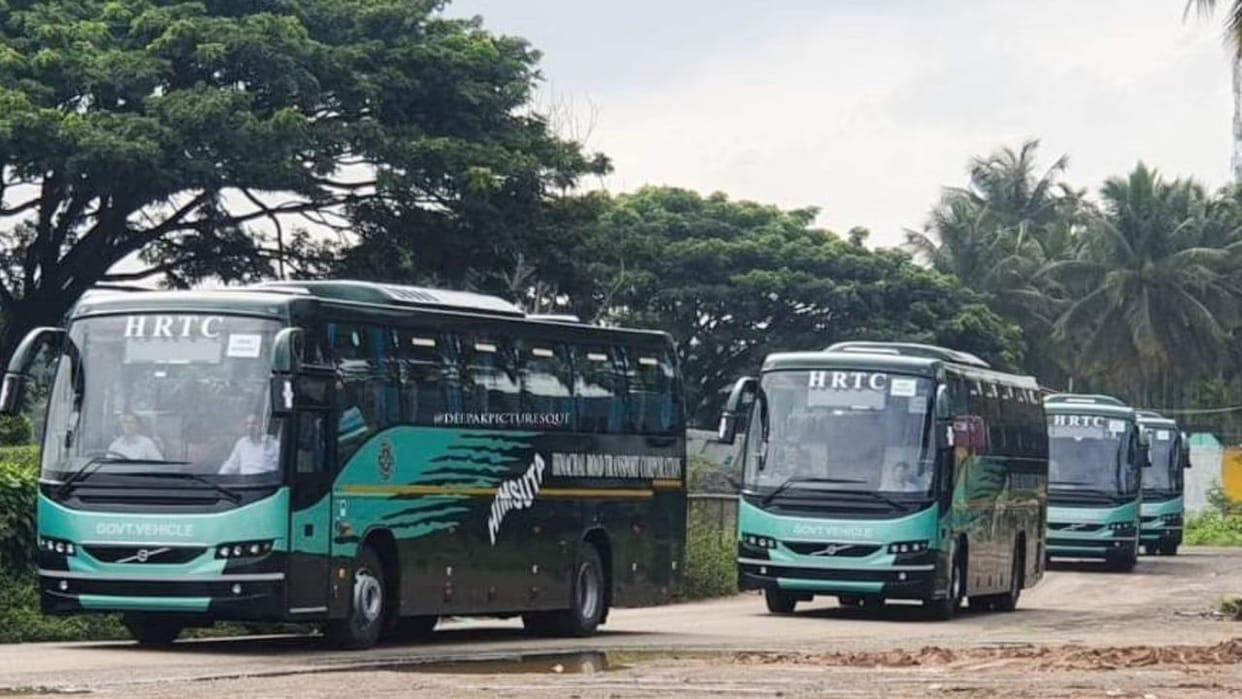 HRTC will buy 25 new Volvo buses will run on Himachal to Delhi routes