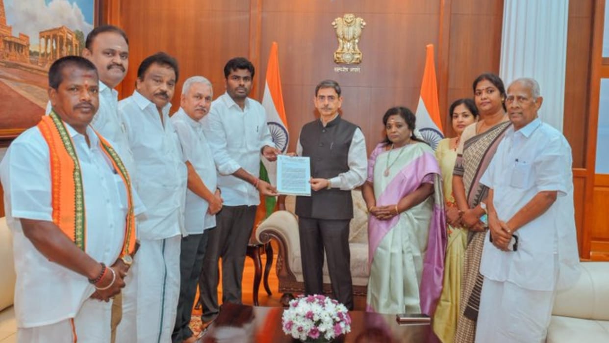 Kallakurichi hooch tragedy: TN BJP delegation meets Guv, seeks CBI probe, AIADMK holds protest