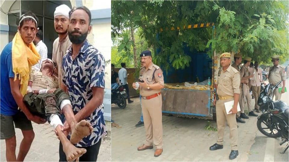 family had reached SP office carrying dying old man in their lap uproar after his death