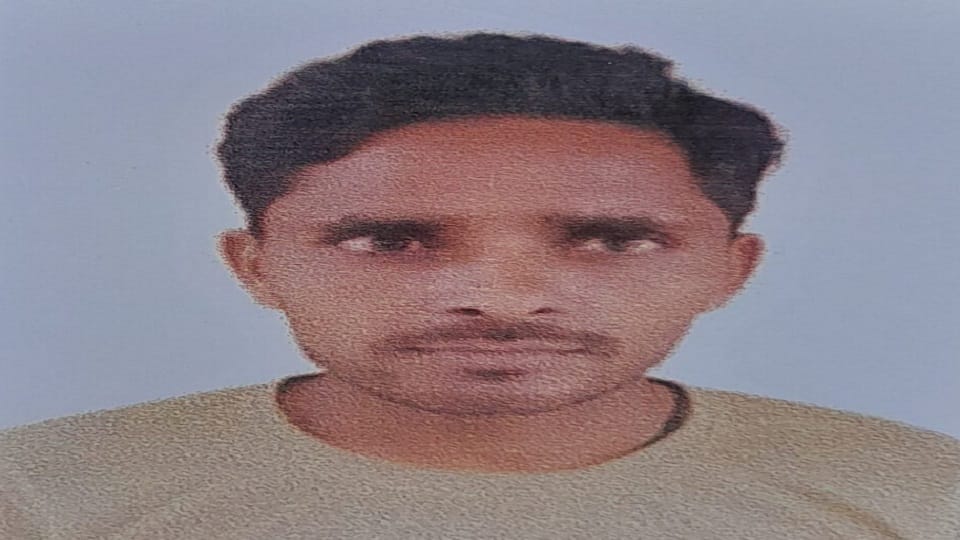 Talked to wife at night, body found hanging on peg in morning