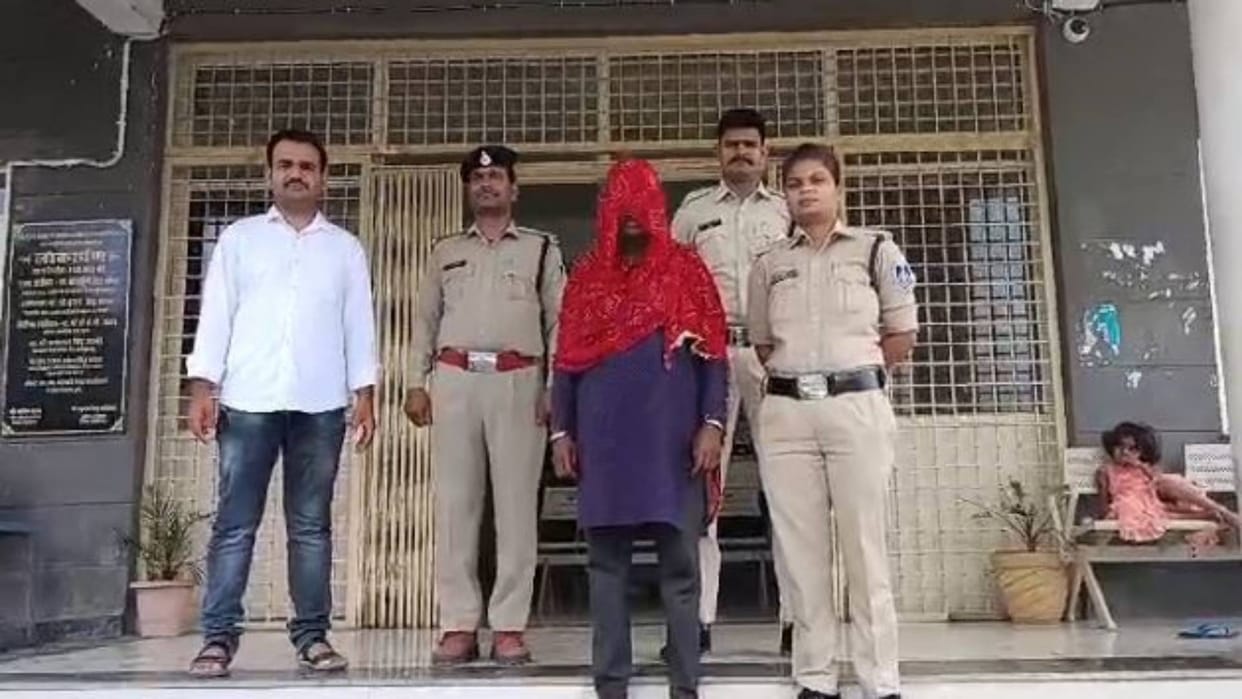 AshokNagar News Robber bride arrested along with her accomplices she used to rob people who did not marry