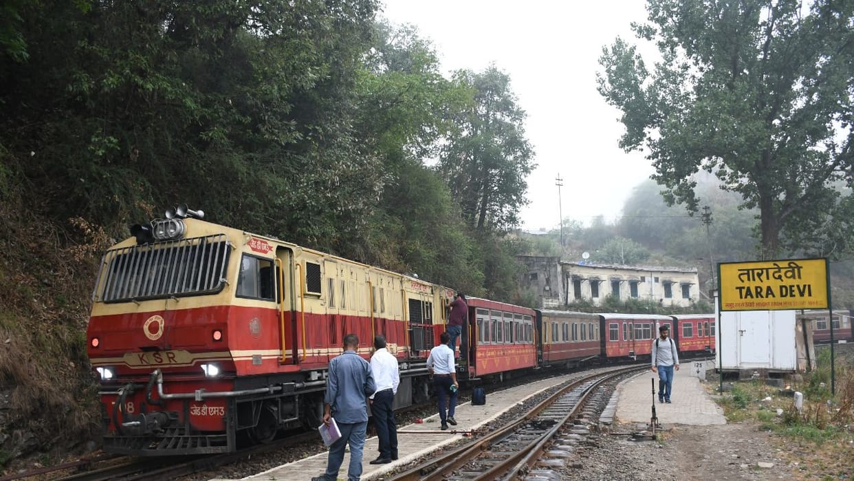 Kalka-Shimla railway track restored all trains will reach Shimla from Tuesday