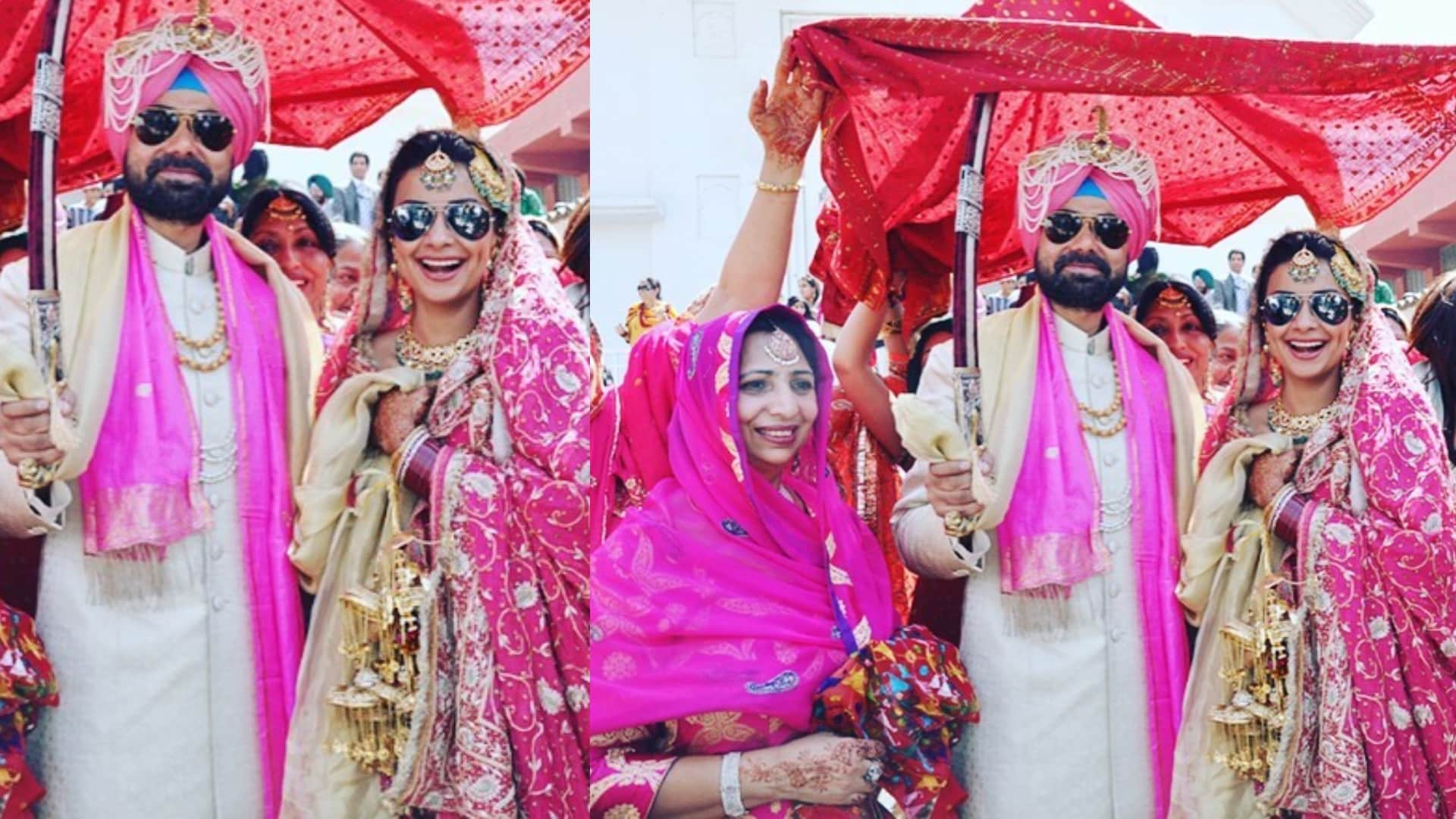 sonakshi sinha wore her mother saree these actresses also wore old outfit on her wedding day