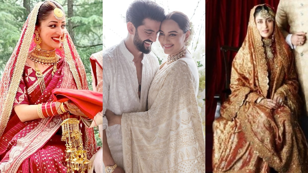 sonakshi sinha wore her mother saree these actresses also wore old outfit on her wedding day