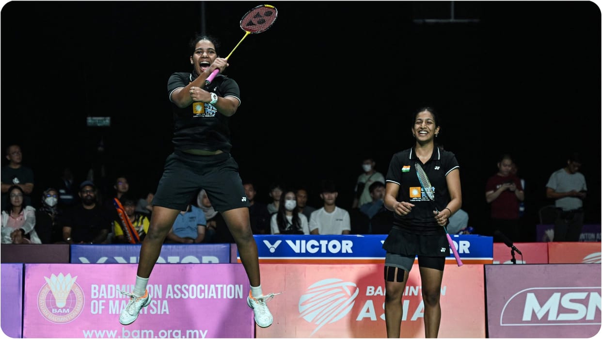Trisha jolly and Gayatri Gopichand pair will lead India's challenge in US Open badminton Tournament