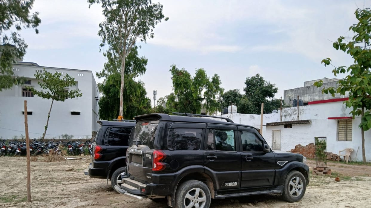 bullet fired in dispute between two parties over possession of college in  Mau