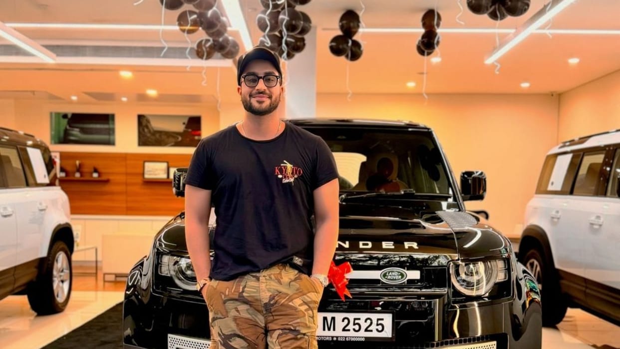 Aly Goni Brings Home A Land Rover Defender Congratulate by Rahul Vaidya Karan Kundrra Jasmin Bhasin