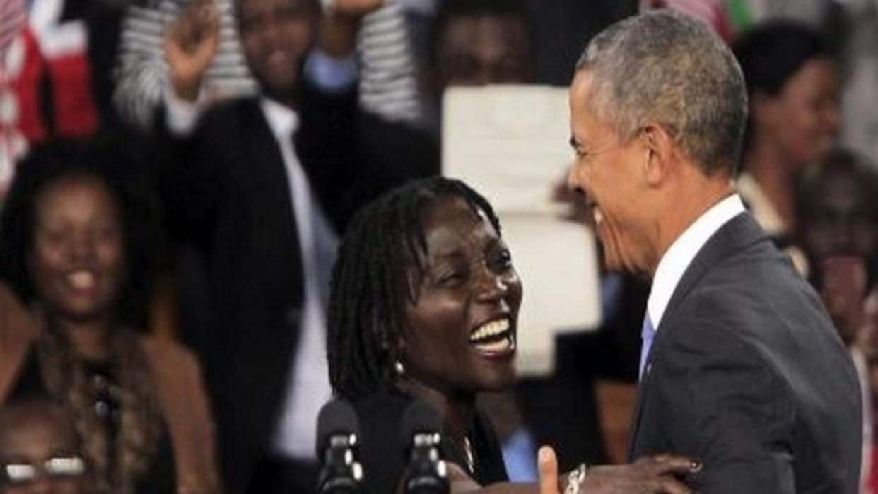 Kenya: Tear gas shells fired at former US President Obama's sister, she was protesting against the bill