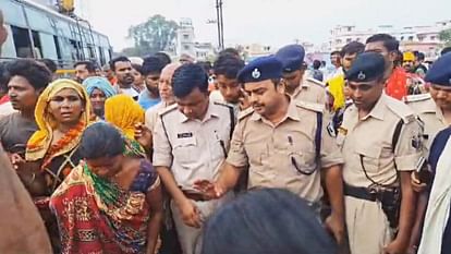 Crime: Textile businessman shot dead in Begusarai, people blocked NH-31 and demanded arrest of killer