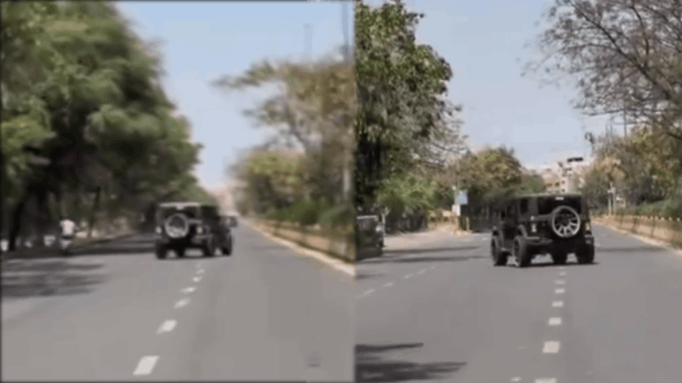 Video of stunt with Thar in Noida Sector 55 goes viral
