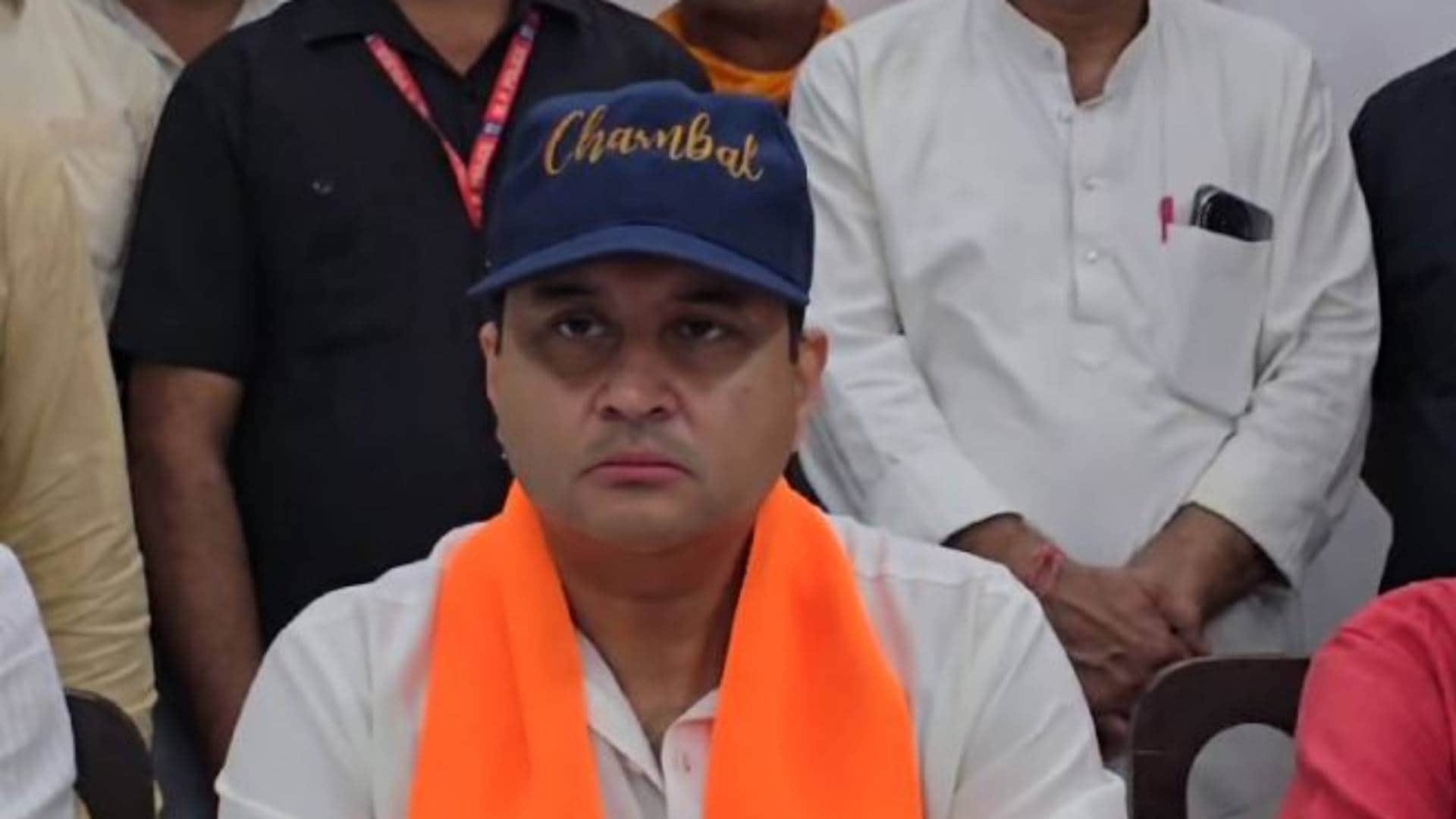 केंद्रीय मंत्री ज्योतिरादित्य सिंधिया