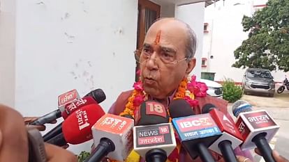 Ayodhya: There will be no problem after the second floor is built... The chairman of the construction committee spoke on the question of the temple's roof leaking Nripendra Mishra speaks about water leakage in Ram Temple roof.