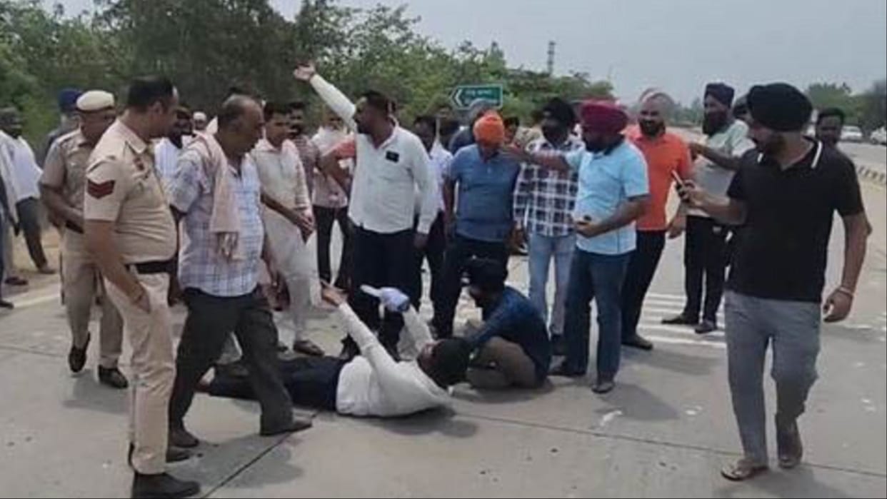 Yamuna Nagar: Farmers create ruckus over installation of power towers in fields