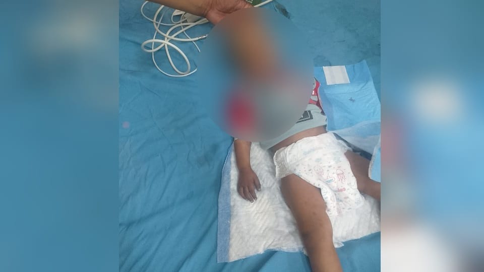 11 month old girl found crying in temple died in hospital In Amritsar