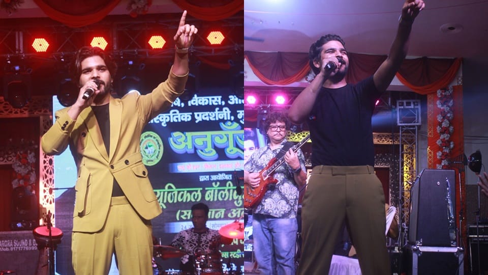 Singer Salman Ali created stir in Moradabad, gave wonderful performance on Jigar Manch