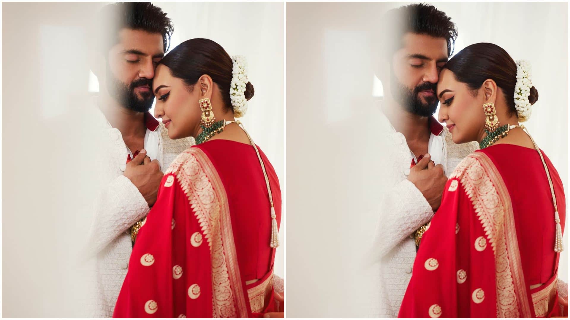 Sonakshi Sinha shared a romantic video Zaheer Iqbal was seen having fun with his wife