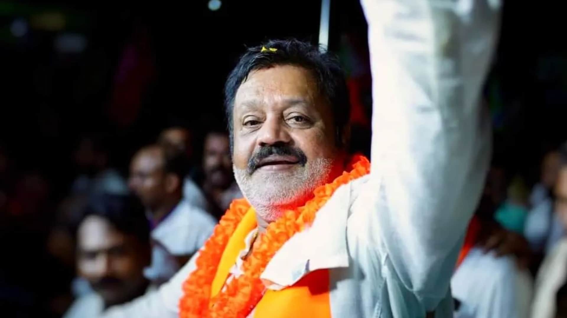 Suresh Gopi once used to be politician in films today he is handling two ministries in the central government