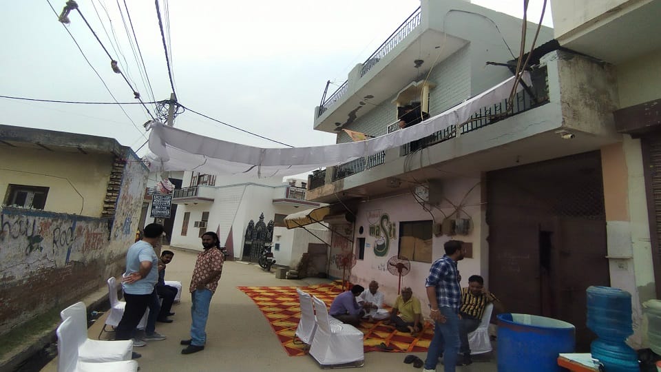 couple and their two sons died in a fire in Najafgarh Prem Nagar delhi