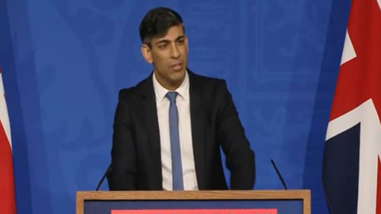 UK PM Sunak withdraws party support from 2 candidates over betting scandal