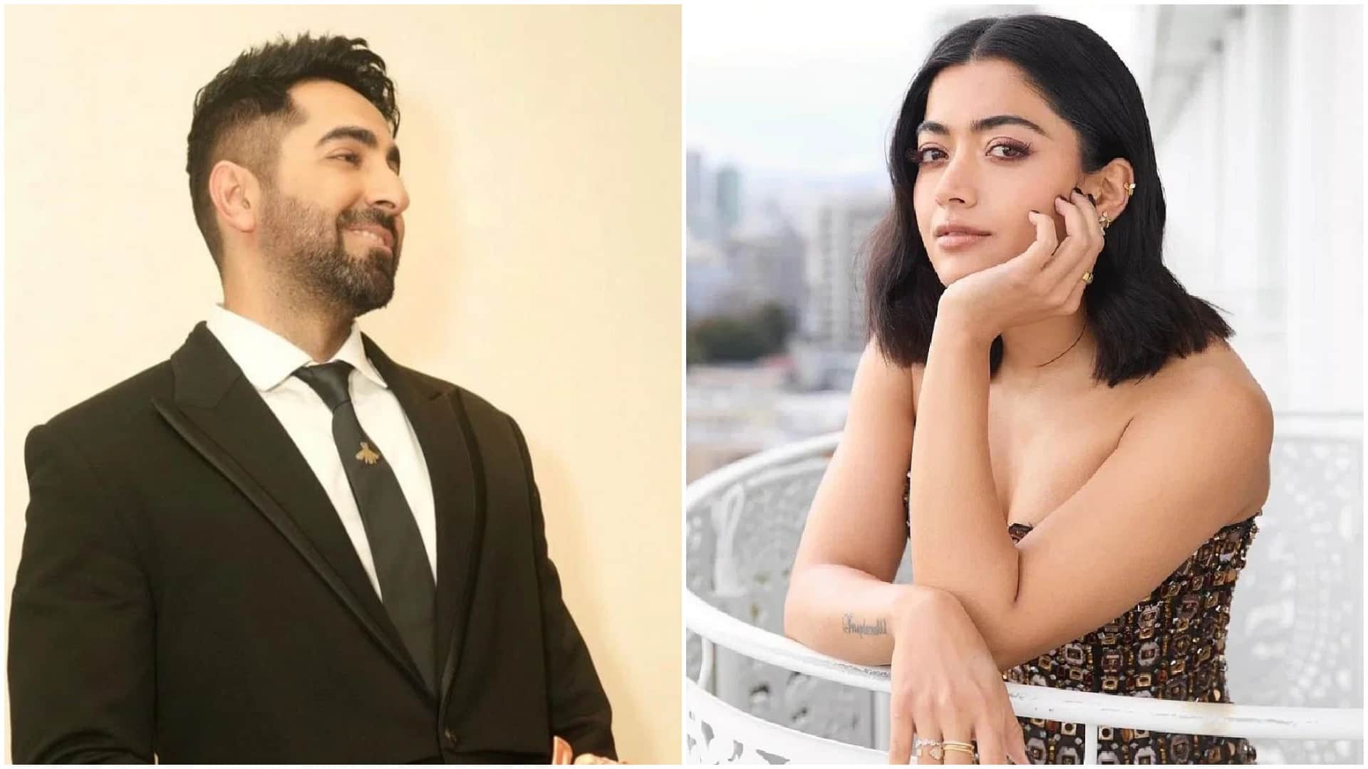 Thama shooting resume after Rashmika Mandanna recovers from leg injury Ayushmann Khurrana joins on delhi set