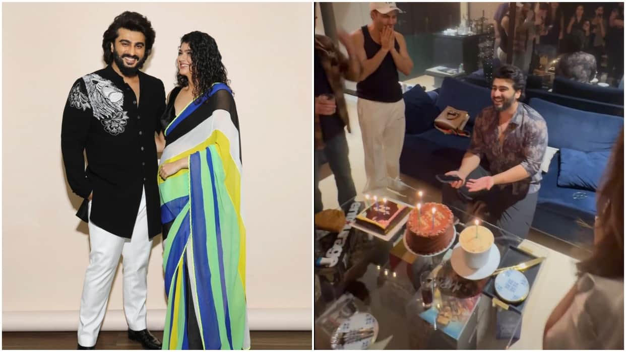 Anshula shares throwback photos on brother Arjun Kapoor Birthday with lovely note says Love you to infinity