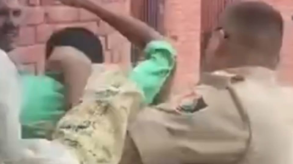 ASI pushed and shoved a woman and a youth in Chandigarh