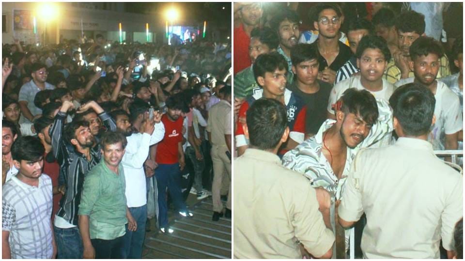 Stampede broke out in singer Milind Gaba's show people fought