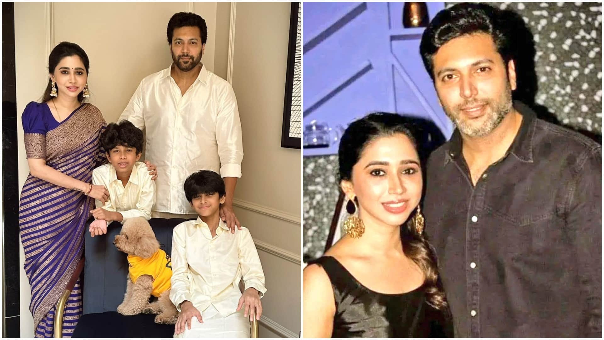 Thug Life Actor Jayam Ravi and Aarthi Headed for a divorce His Wife removed photos with Him As Per Reports