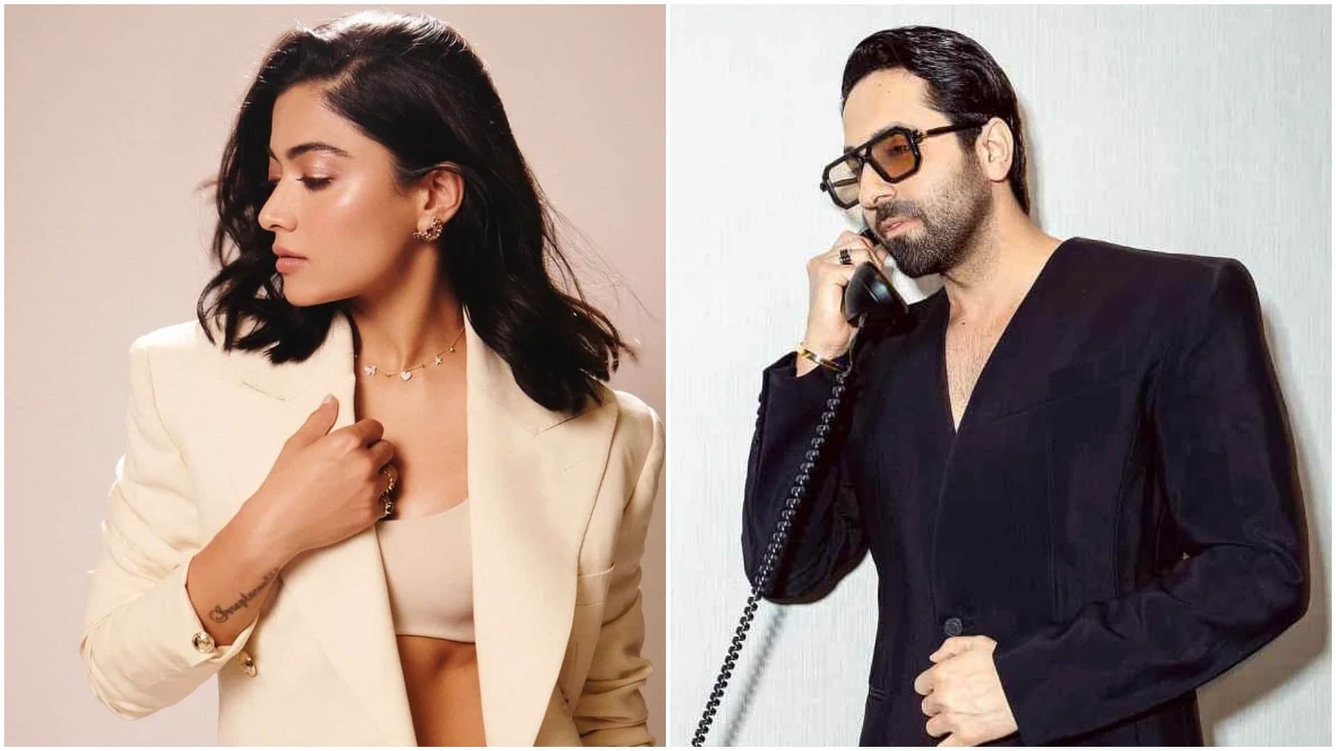 Ayushmann Khurrana and Rashmika Mandanna to start Vampires of Vijay Nagar shoot in October  first week reports