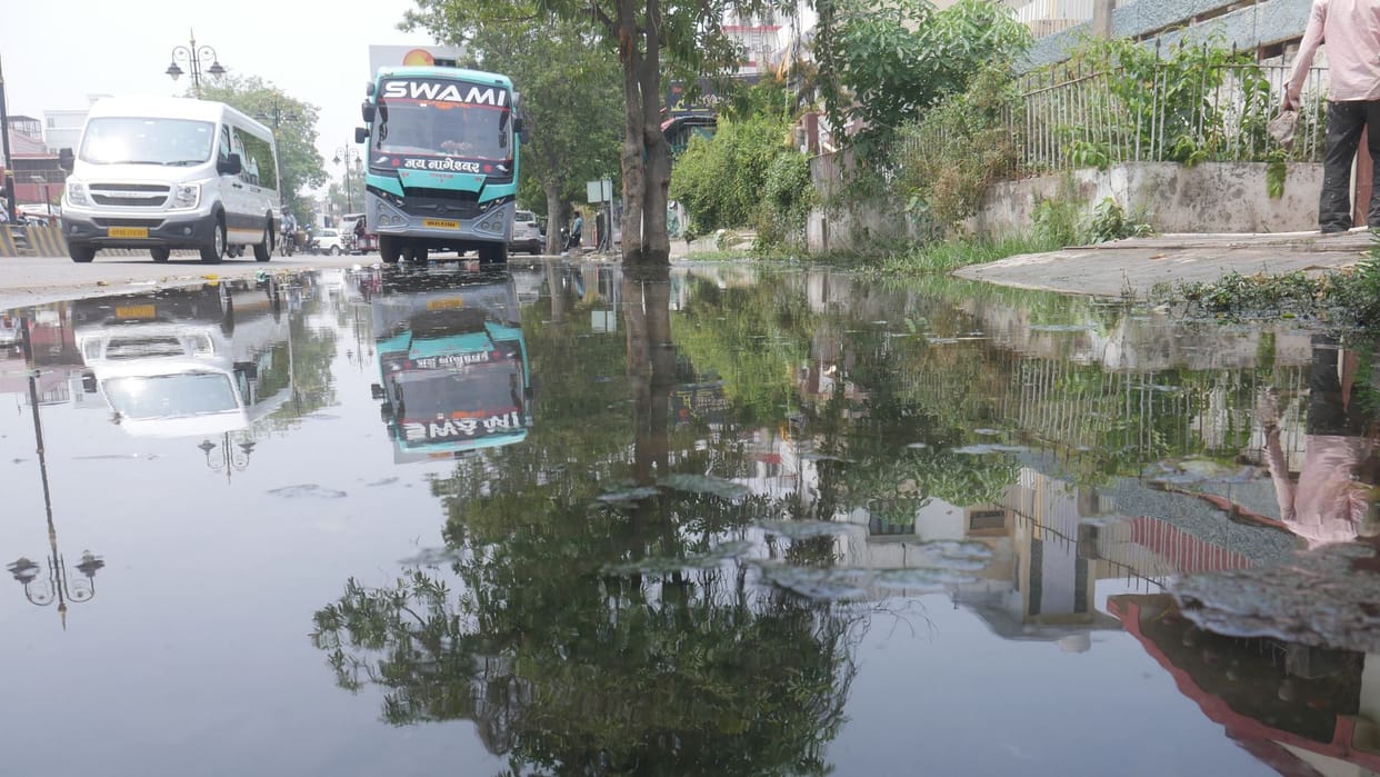 many areas in varanasi are waterlogged only 28 pumps for drainage problems in 57 areas
