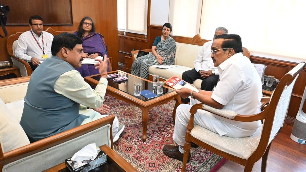 MP News: CM will host banquet for MP MPs tonight, discussed river linking projects with Jal Shakti Minister