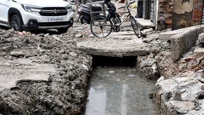 many areas in varanasi are waterlogged only 28 pumps for drainage problems in 57 areas