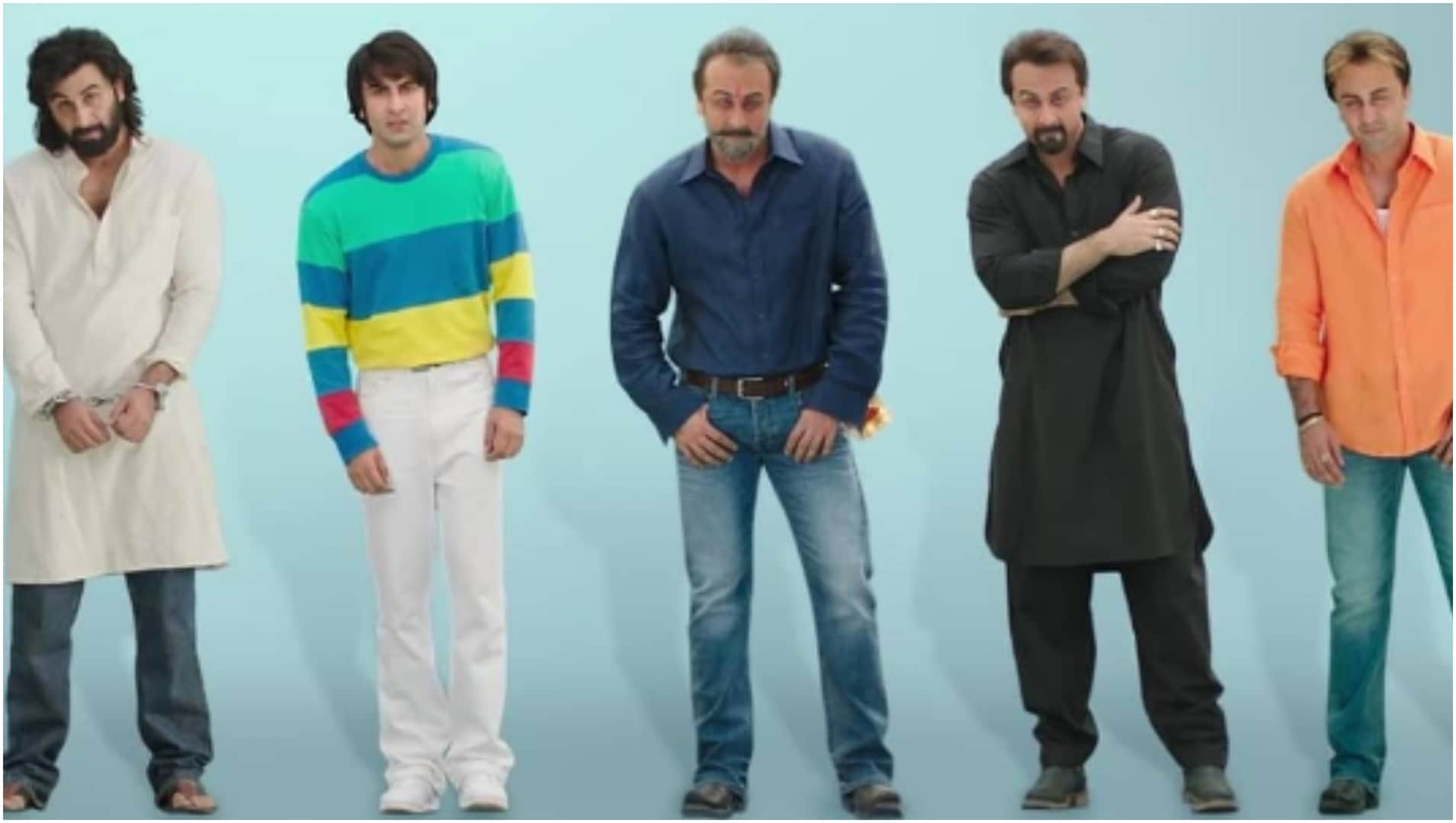 Bollywood Stars Seen in Different Looks in Same Movies Kamal Haasan Ranbir Kapoor Shah Rukh Khan