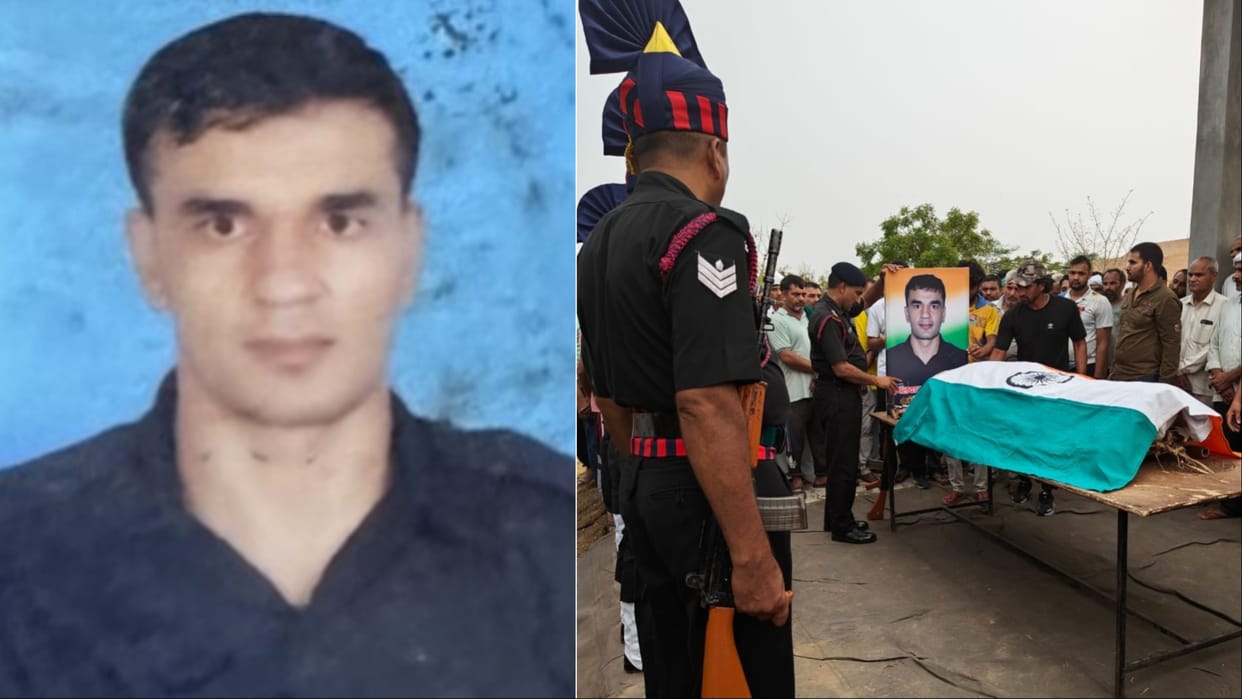 Soldier sacrificed his life for his friend in Rohtak of Haryana