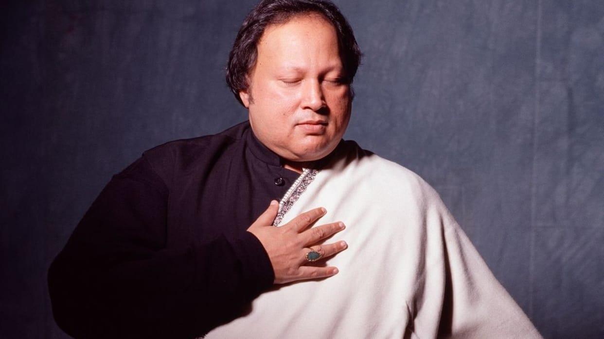Nusrat Fateh Ali Khan Lost album found Chain of Light release on 20 September British musician Peter Gabriel