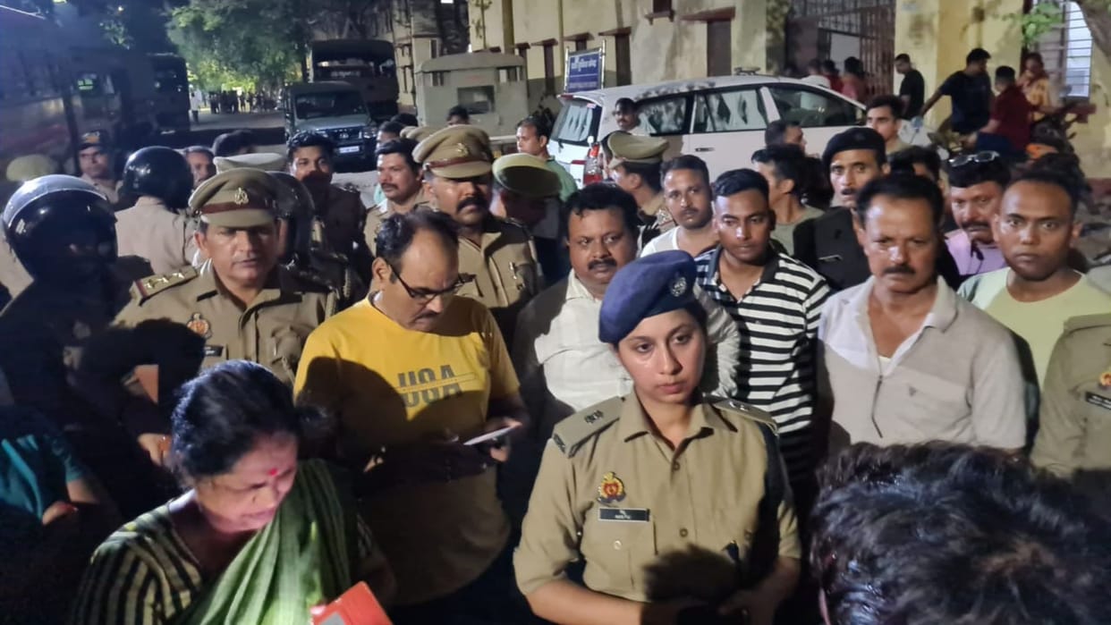 Two groups of students clashed in Kashi Vidyapeeth PAC used batons Chief Proctor said CCTV being checked