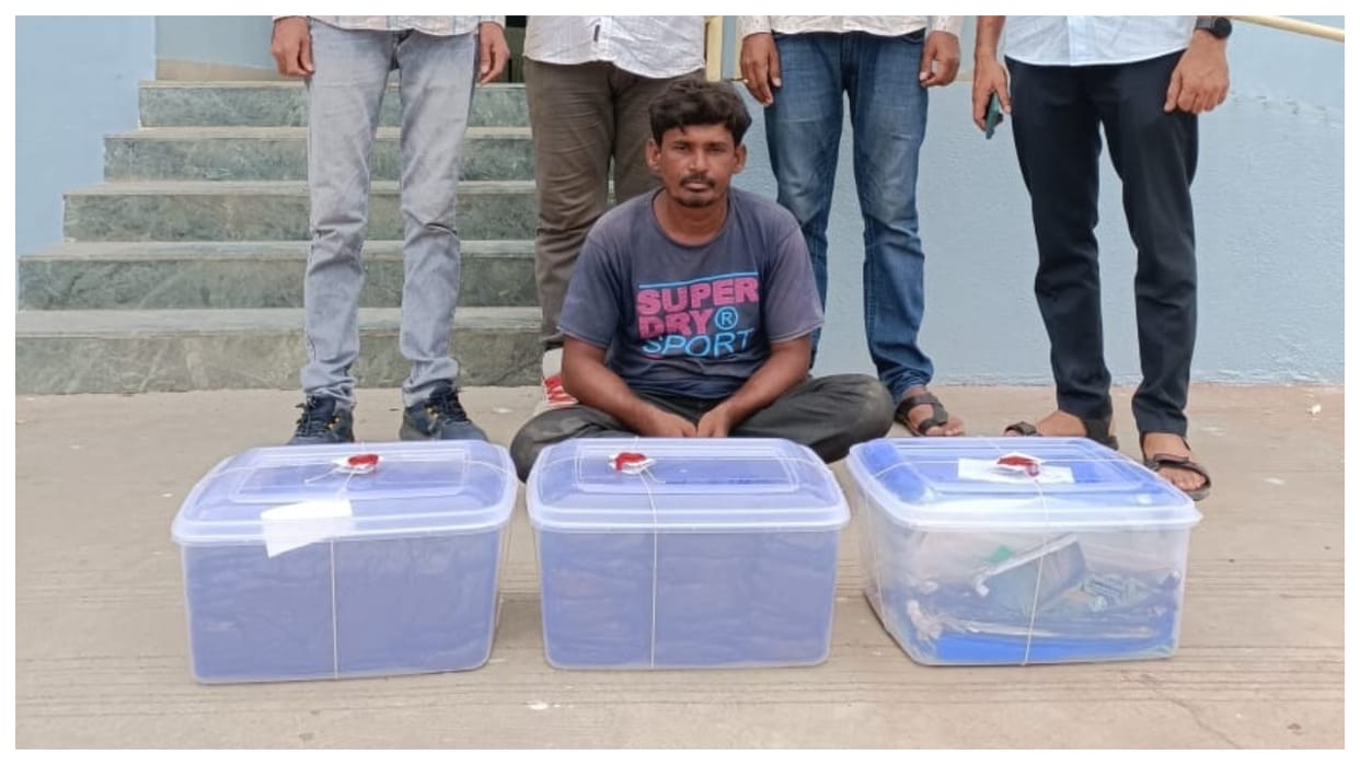 Dwarka SOG arrested a person with 42 kg of intoxicating hashish worth Rs 21 crore
