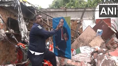 West Bengal: BJP workers allege party office located at Goragacha, Taratala demolished without any notice