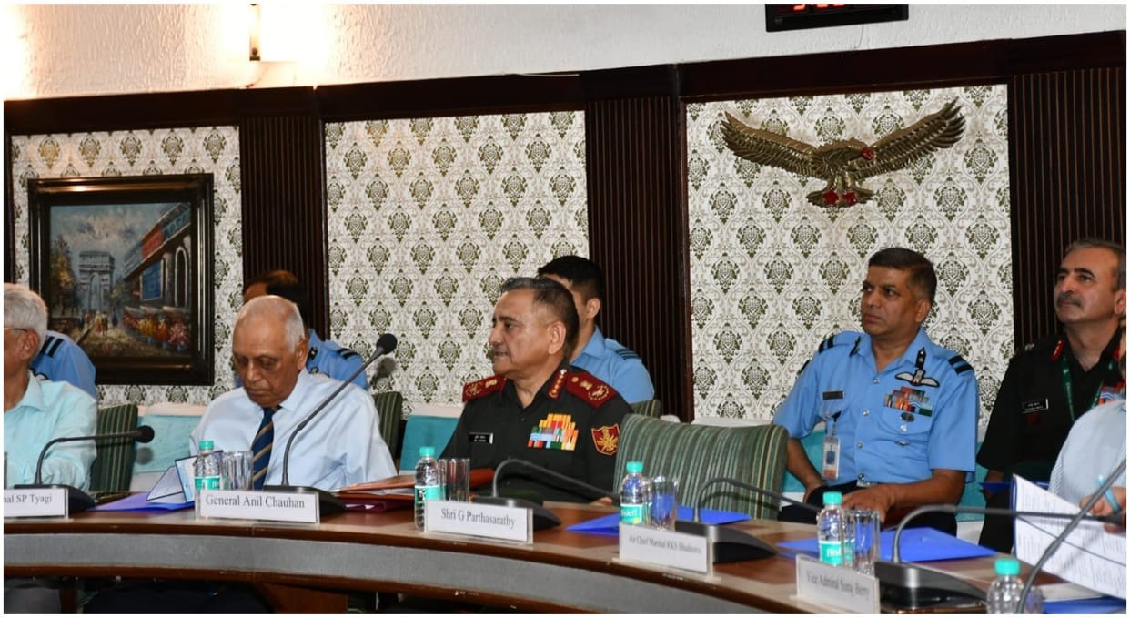 CDS General Anil Chauhan No Nuclear Weapons first policy CAPS Seminar news and updates