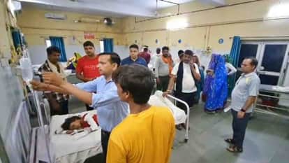 Karauli News: Seven boys and girls got burnt after coming in contact with high tension line, one died