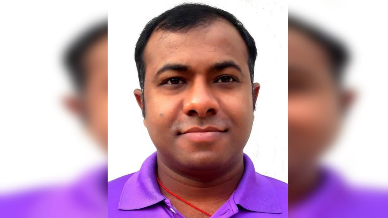 Achievement: Indranil Ghosh became the chief coach of UP football team, appointed by PEFI