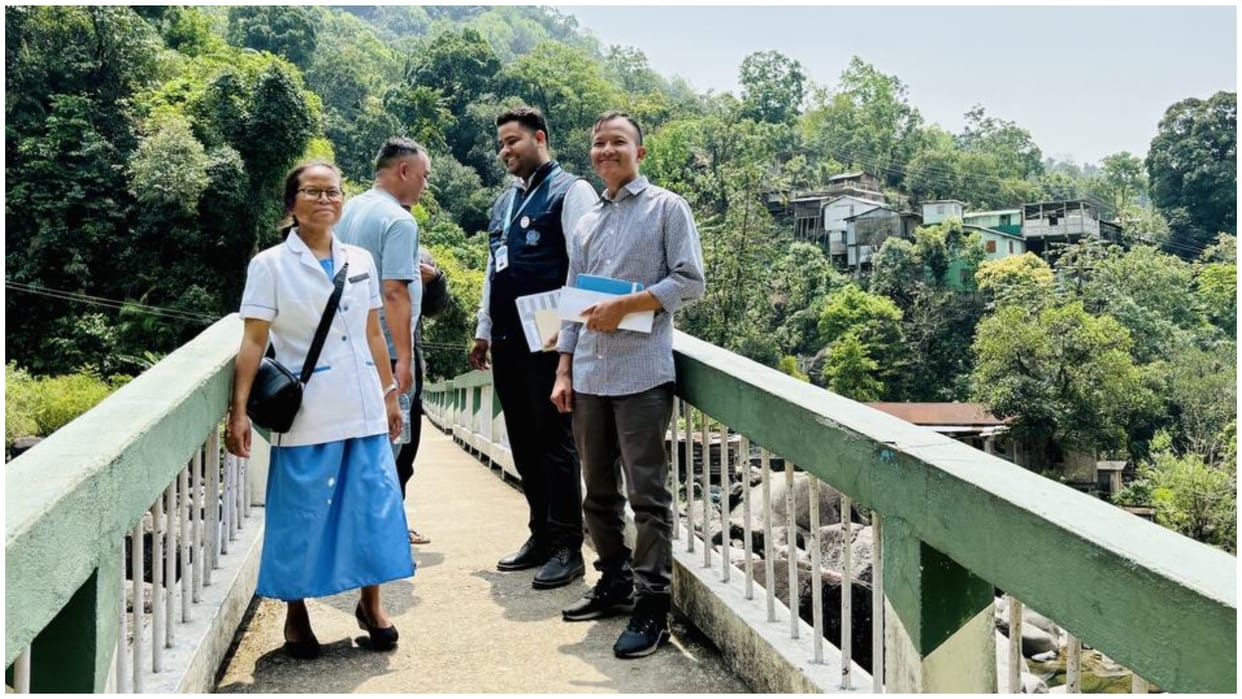 Meghalaya: Be it sun or rain, commitment to provide health facilities to all