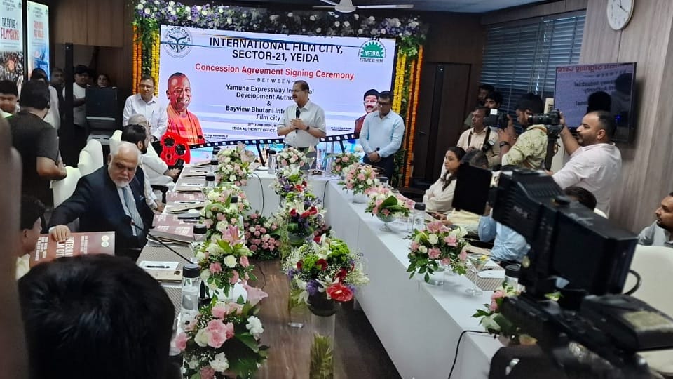 Foundation stone of Film City in Greater Noida will be laid on June 26, CM Yogi may attend