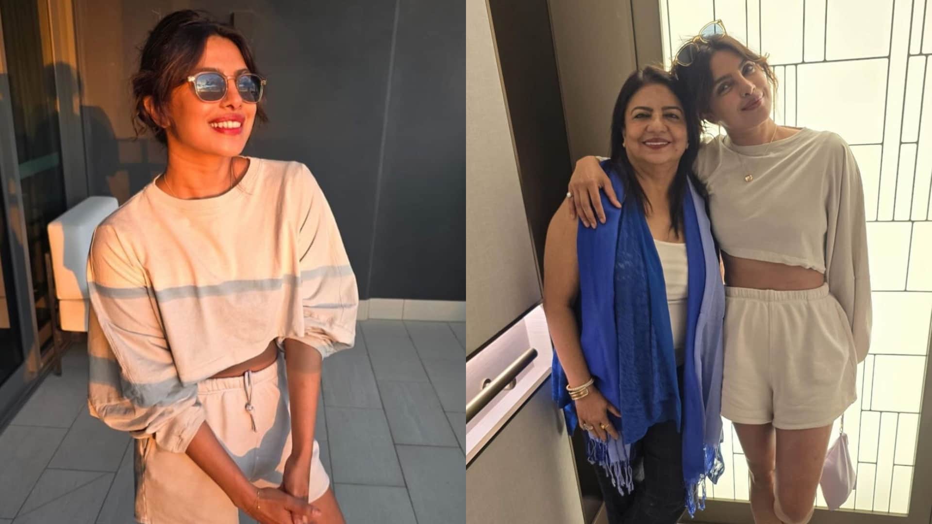 The Bluff star Priyanka Chopra shared photos with Nick Jonas and daughter Malti wrote These days see the pics